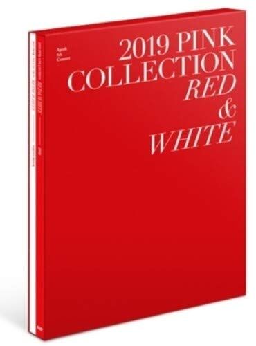 2019 Pink Collection Red - White 2 x DVD 100pg Photobook 6 xPhotocard