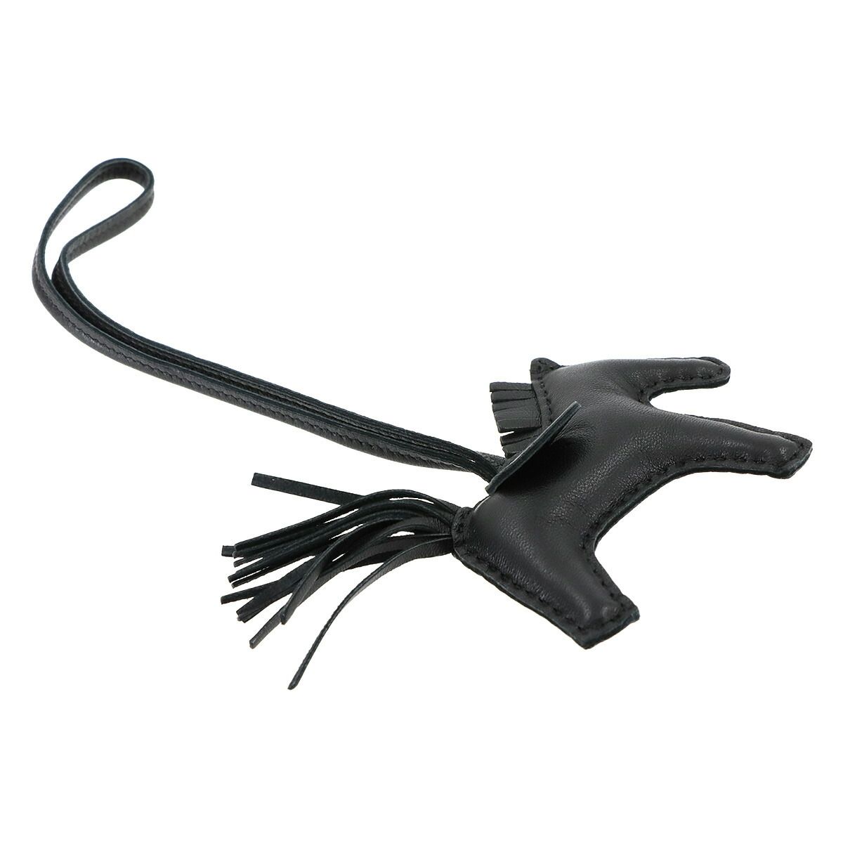 エルメス HERMES ソーブラック ロデオ PM バッグチャーム アニューミロ D刻印 Rodeo 90296892