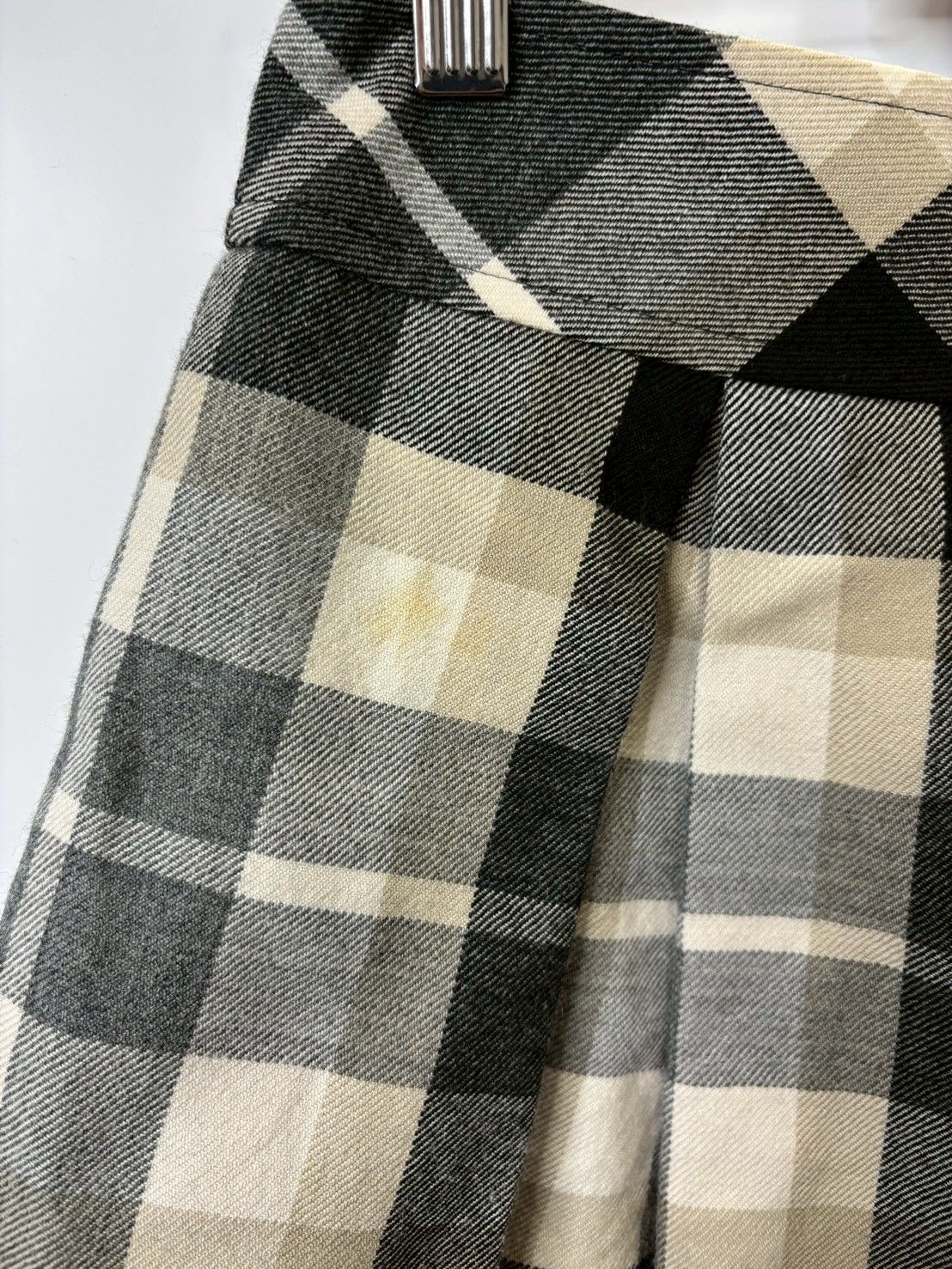 バーバリー　ブルーレーベル　プリーツキュロット　３８　M バーバリーブルーレーベル BURBERRY BLUE LABEL キュロット ミニ
