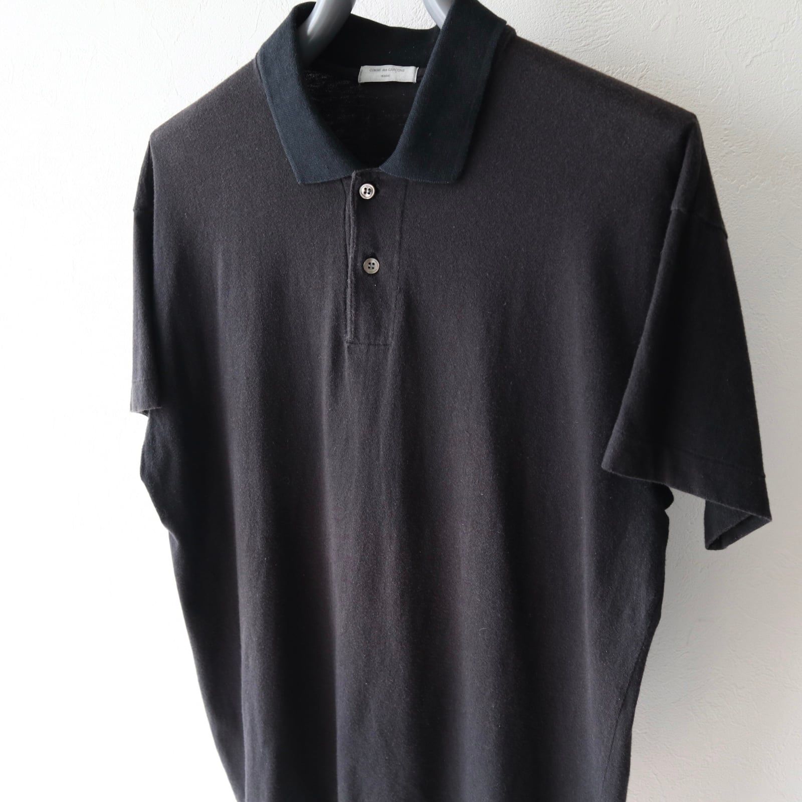 極美品 AD1991 comme des garçon homme ポロシャツ COMME des GARCONS HOMME - 極美品 AD1991 comme des garçon