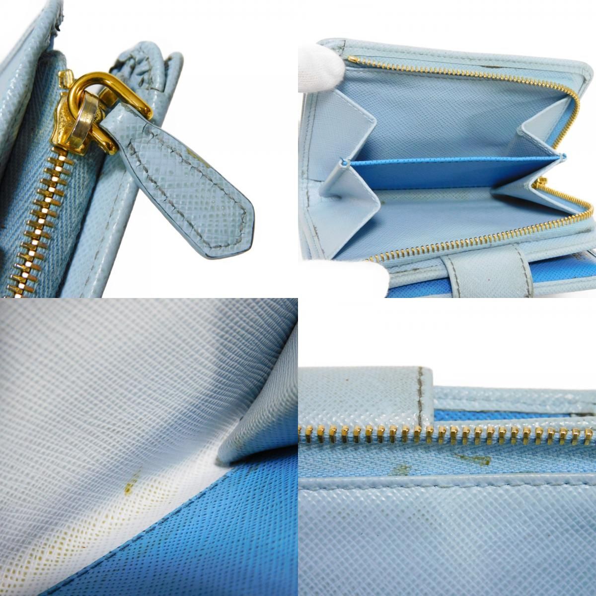 PRADA プラダ サフィアーノ マルティック コンパクト ウォレット 現行 