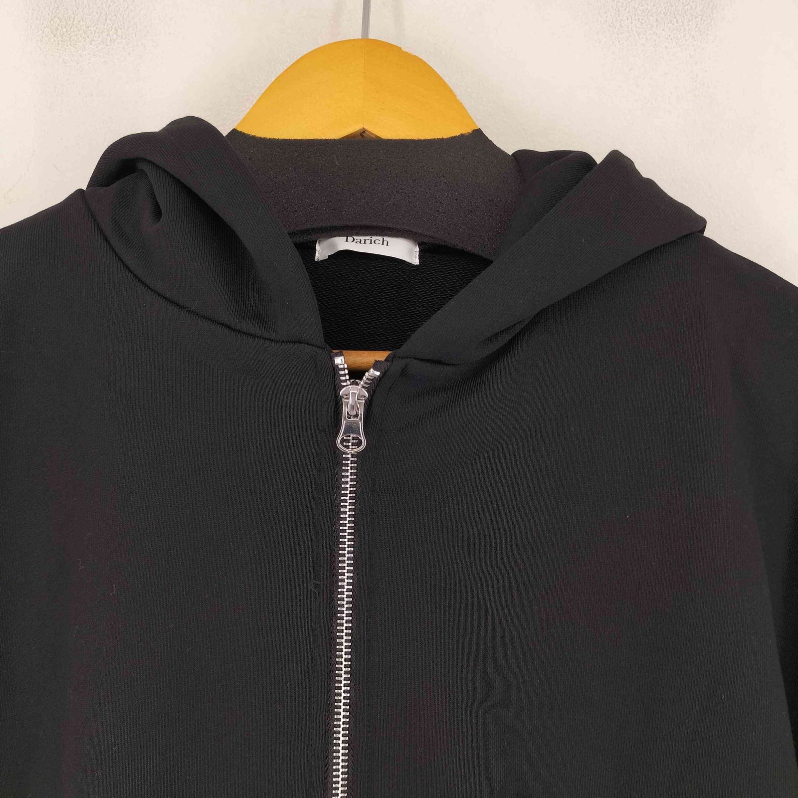 Darich ダーリッチ クリスタルロゴビッグパーカー 美品☆ ダーリッチ Darich クリスタルロゴビッグパーカー （ブラック