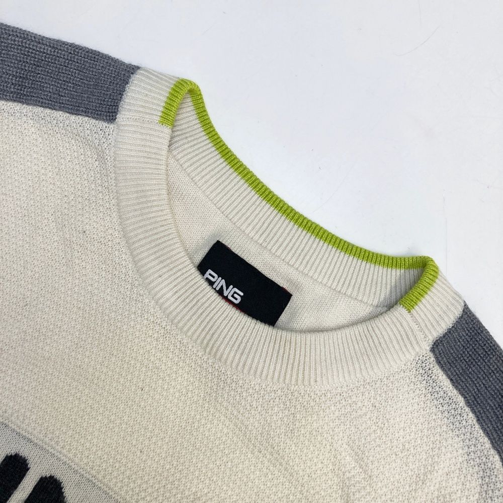 PXG ゴルフ レディース セーター ゴルフウェア 長袖 ホワイト PXG