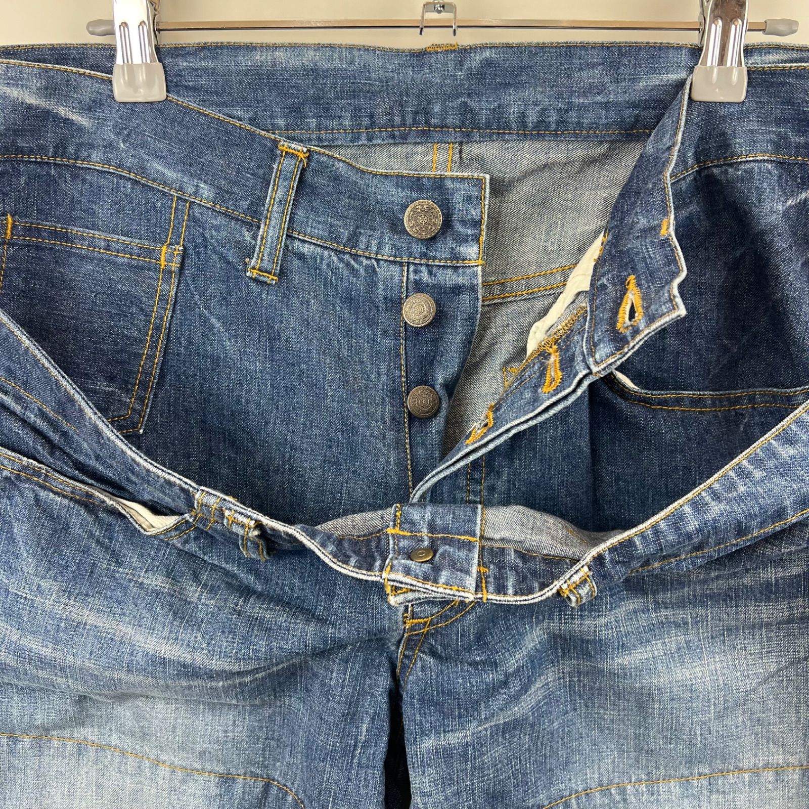 CABANE de ZUCCa archive double waist denim pants L CZ54FF757