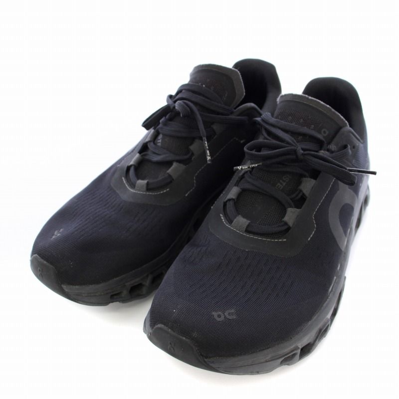 オン ON On Cloudmonster 1 M All Black スニーカー クッショニング 