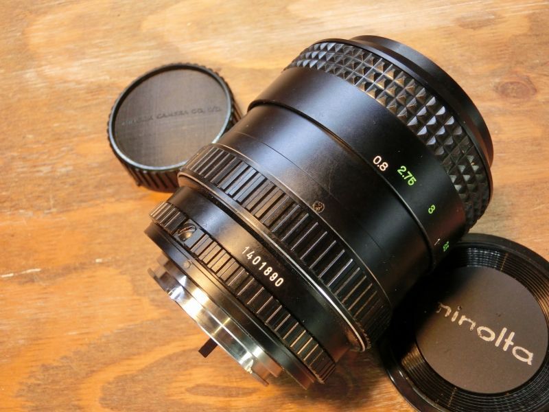 7177 希少 MINOLTA VARISOFT ROKKOR 85mm 2.8 - メルカリ