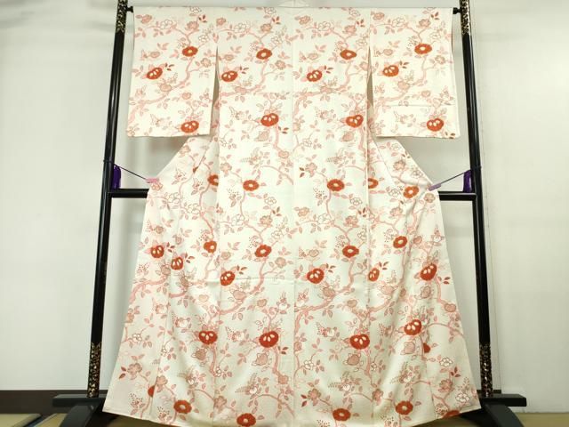 平和屋本店□極上 創業460年・千總 小紋 枝橘文 金彩 逸品 DZAA6049kh5