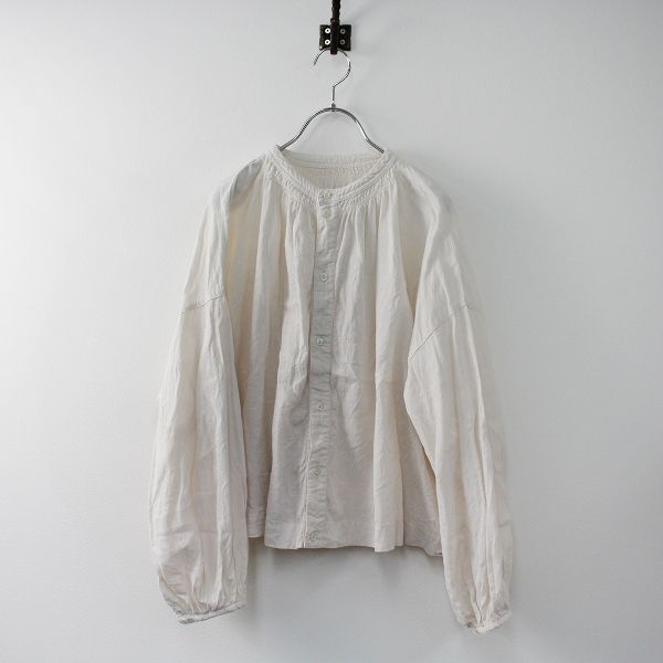 美品 2023SS 今季 nest Robe ネストローブ 【UpcycleLino】近江晒天然 