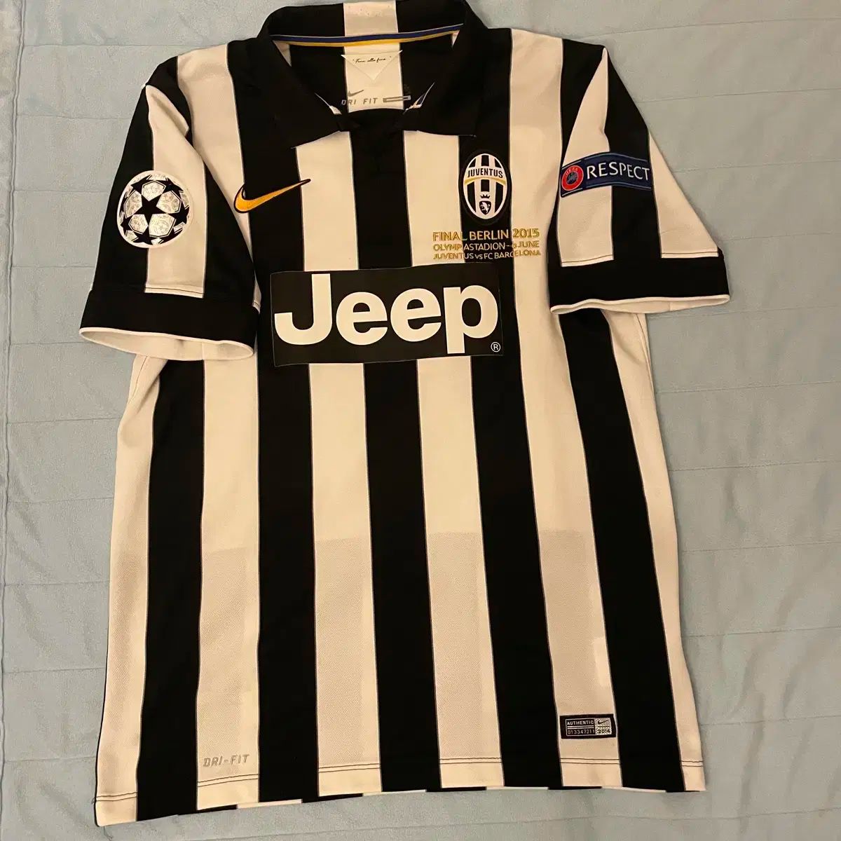 ユベントス 2015 チャンピオンズリーグ シャツ M ビダル ユベントス