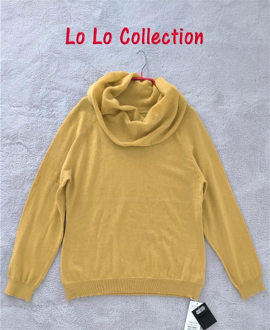 タグ付 定価4.6万円 Lo Lo Collection オフタートルニット | レトロ高見え