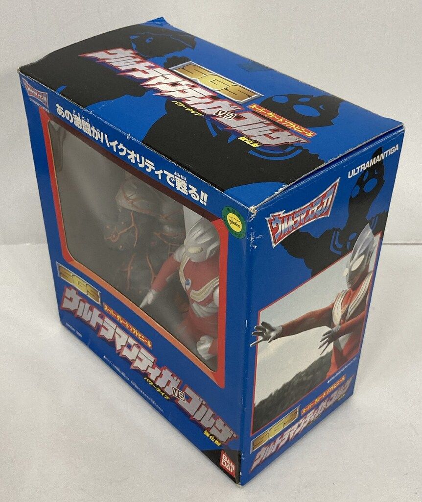 開封品 バンダイSGS ウルトラマンティガ vs ゴルザ強化型 箱付き