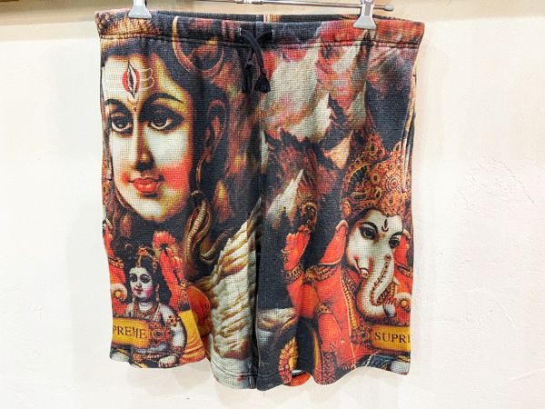 G28☆Supreme/シュプリーム 19AW Ganesh Waffle Short ガネーシャ 