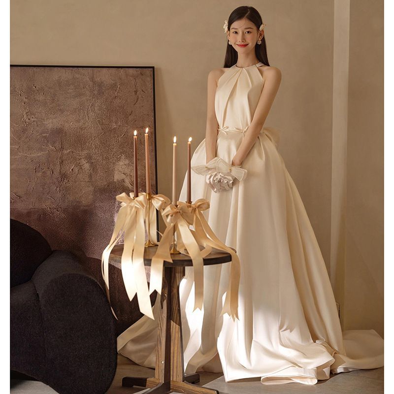 ニアナ niana ベルスリーブスリットドレス パーティードレス 結婚式