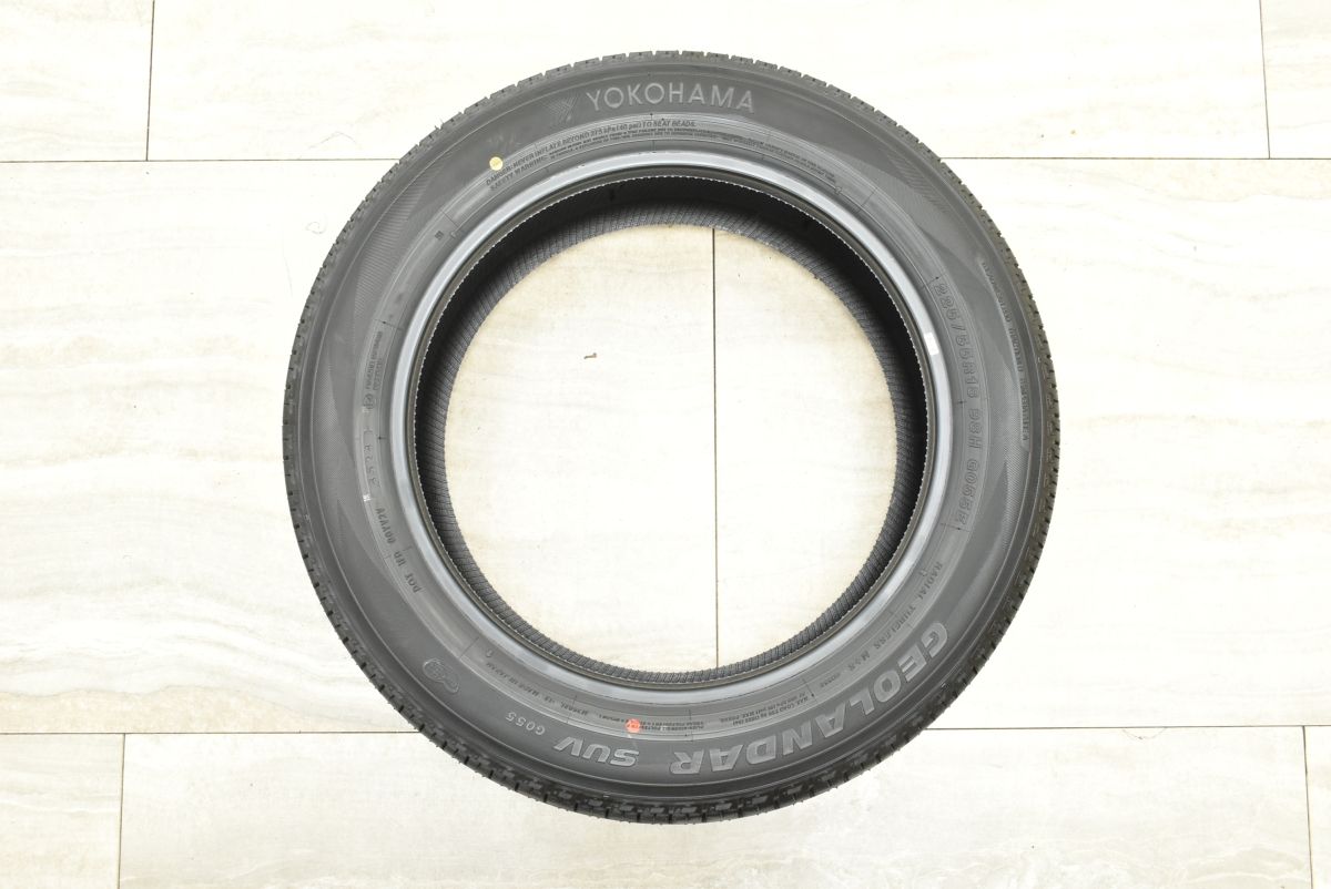 ヨコハマタイヤ 新車外し ヨコハマ ジオランダー SUV G055E 225/55R18