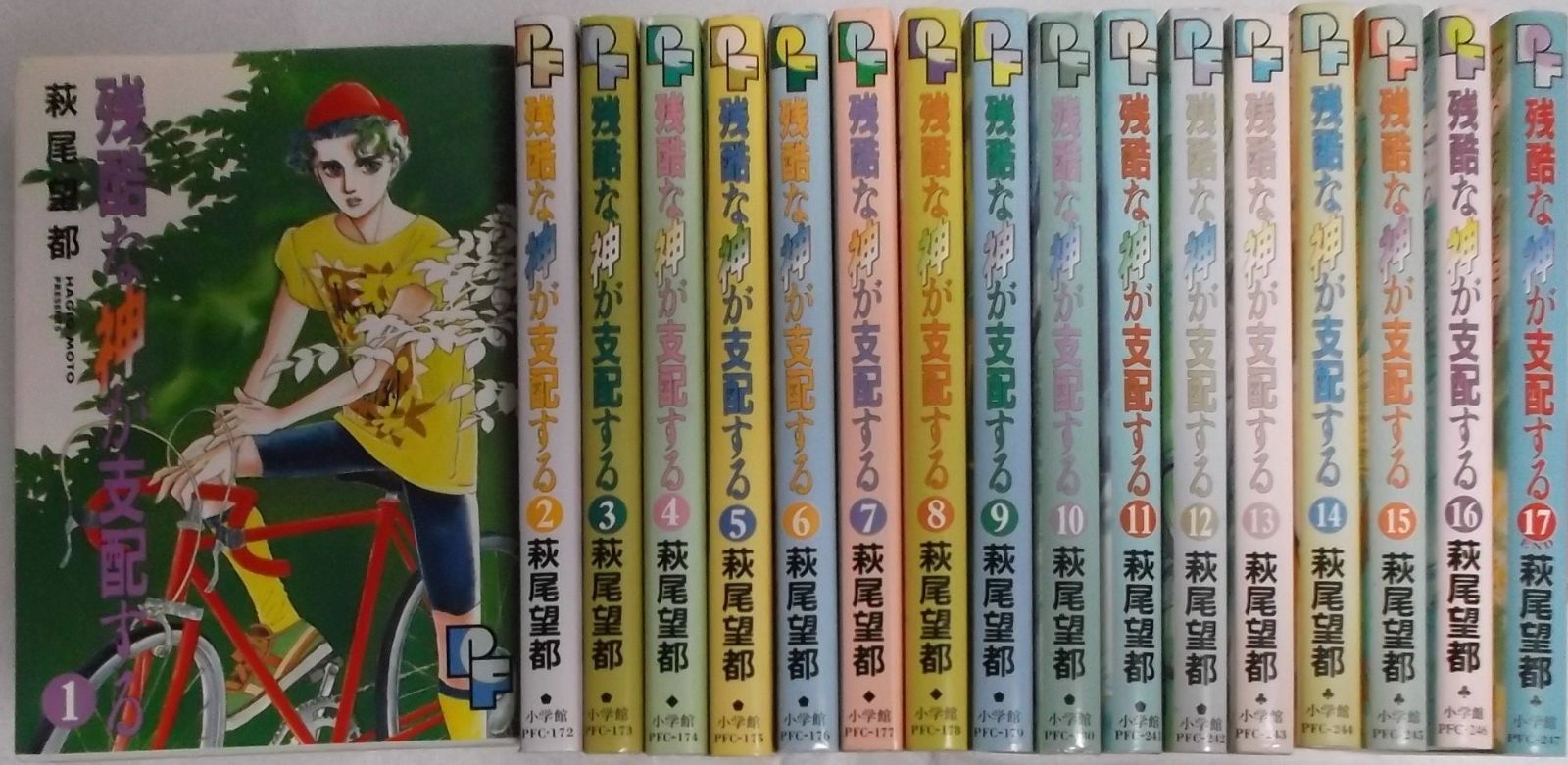 漫画完結セット色々 残酷な神が支配する 全17巻完結(PFコミックス) [マーケット