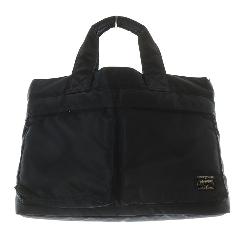 ポーター PORTER タンカー TANKER TOTE BAG ハンドバッグ トートバッグ 紺