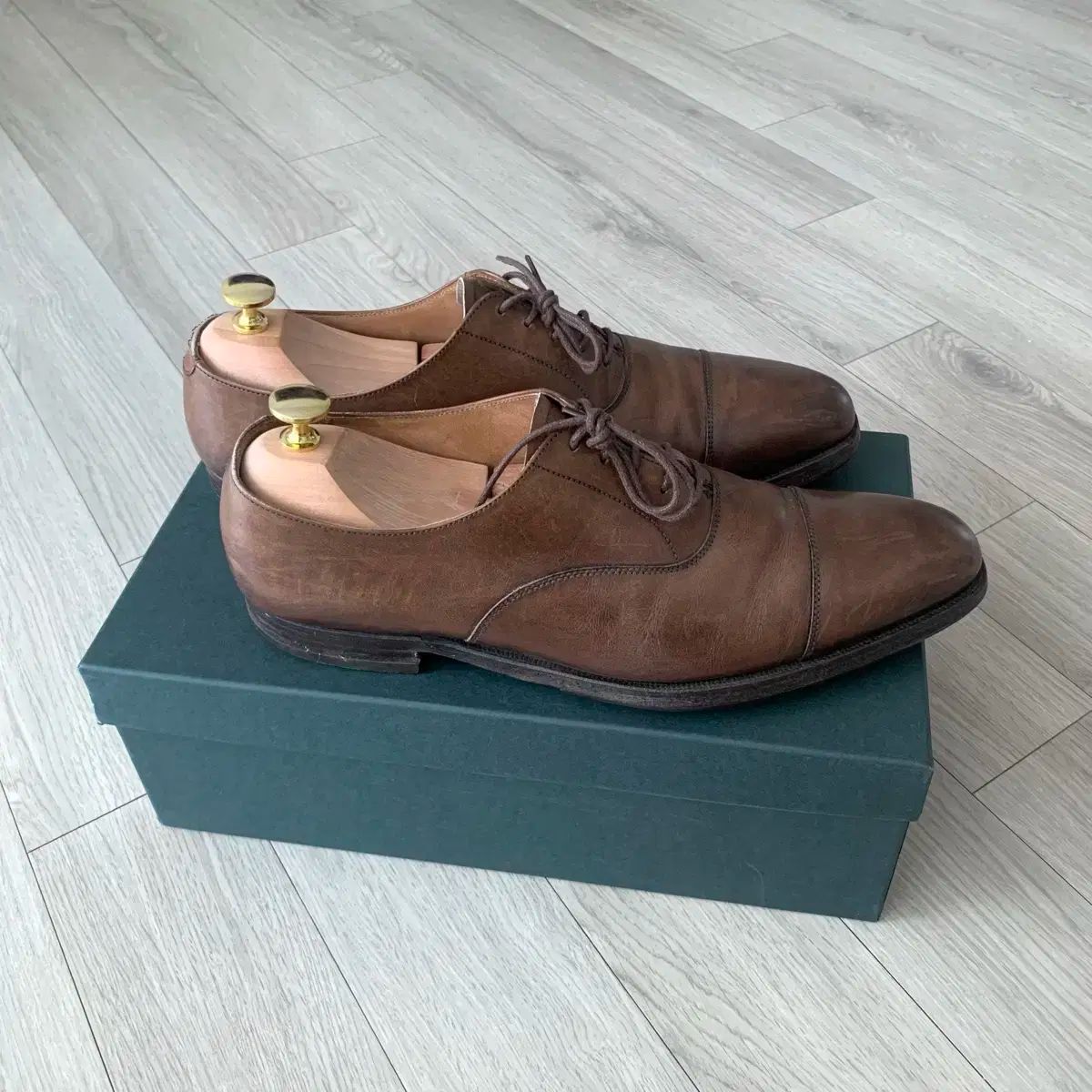 クロケットアンドジョーンズ　モールトン　5.5 E 極上☆クロケット&ジョーンズ 5.5E【現行定価￥88,000-☆モールトン