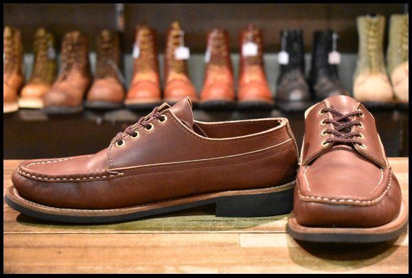 9EE 良品】RUSSELL MOCCASIN ラッセルモカシン フィッシング