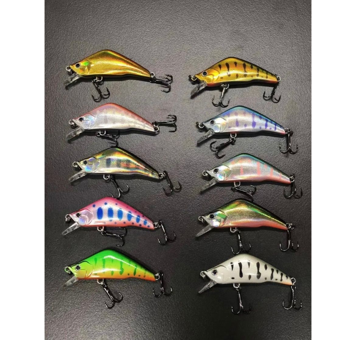 トラウト ルアー 渓流 ルアートラウトミノー 渓流 ミノー 10種類