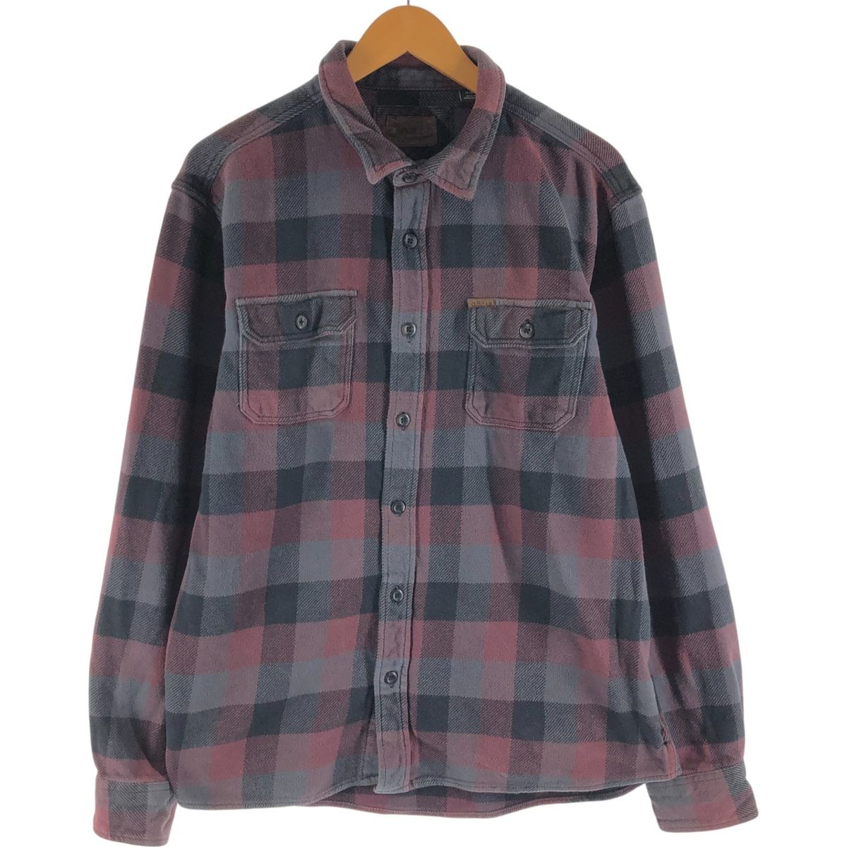 古着 オービス ORVIS 長袖 ヘビーネルチェックシャツ メンズXL相当/eaa524170