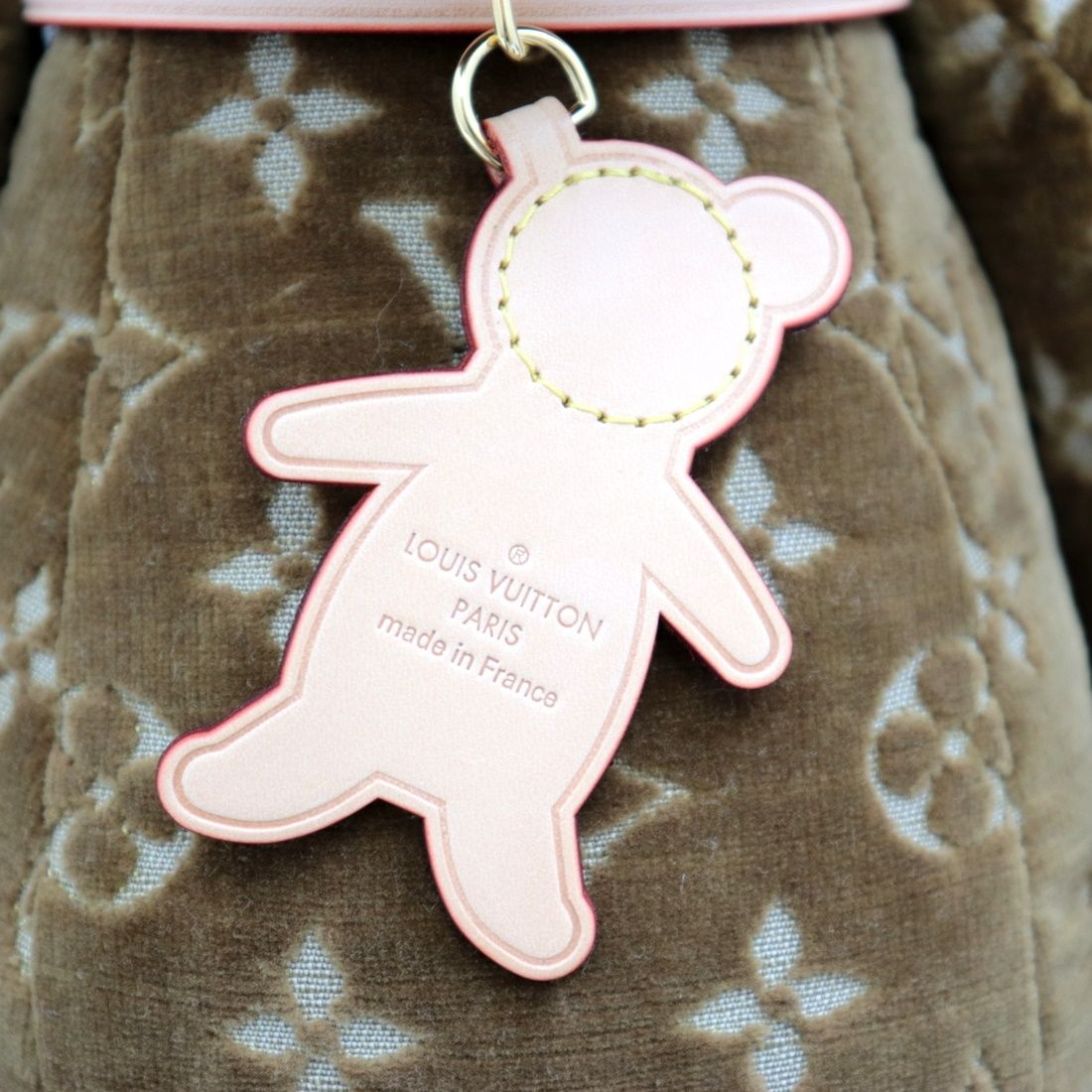LOUIS VUITTON - 新品同様 ルイ・ヴィトン ドゥドゥ テディ ベア 茶 モノグラム ぬいぐるみ ベロア Doudou teddy ber velvet GI0739 LOUIS VUITTON 新品同様 ルイ・ヴィトン ドゥドゥ テディ ベア 茶 モノグラム