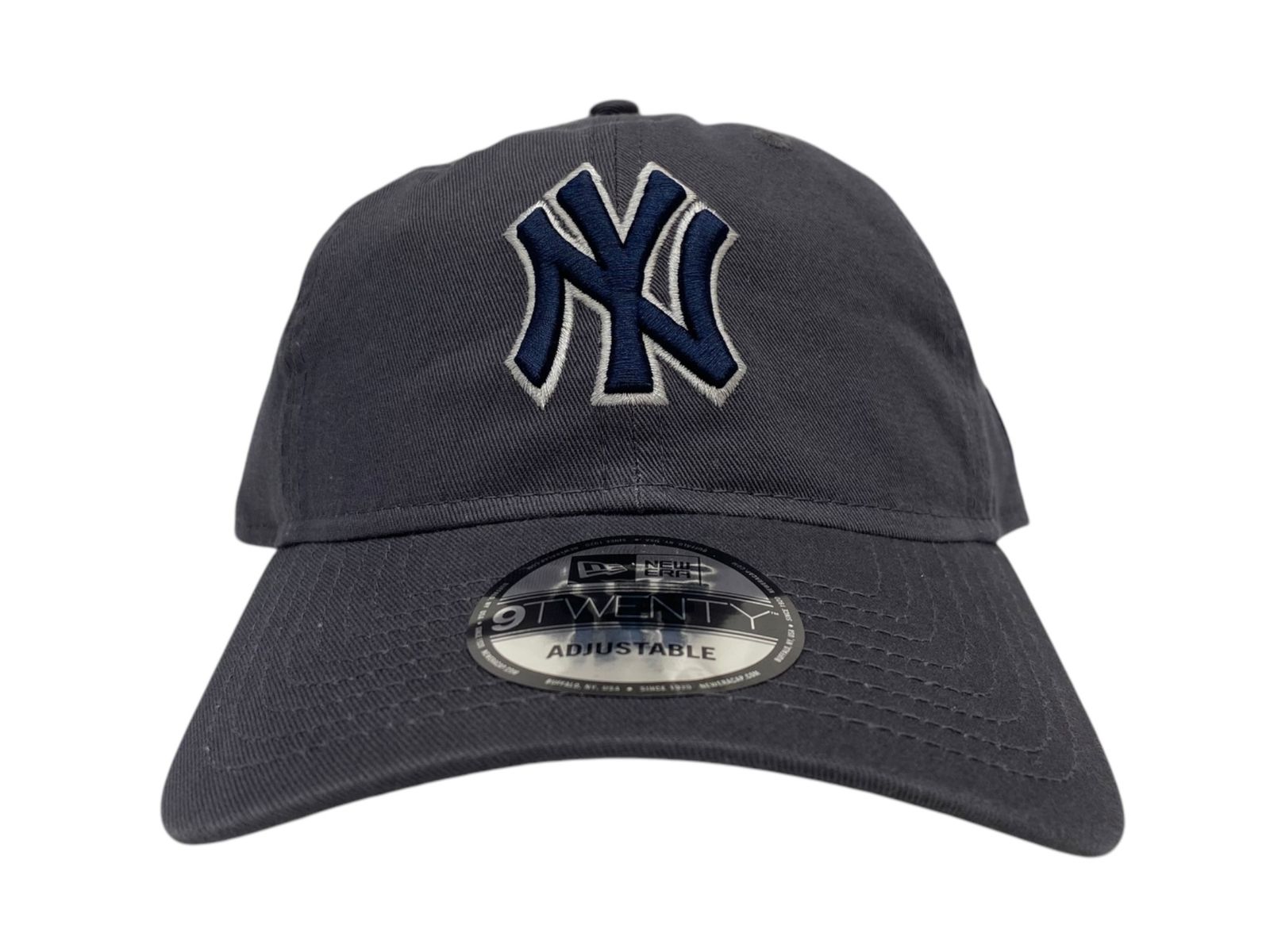 NEWERA (ニューエラ) 9TWENTY  ニューヨーク・ヤンキース ベースボールキャップ CAP MLB 60235294 F チャコールグレー×ネイビー ウィメンズ/009