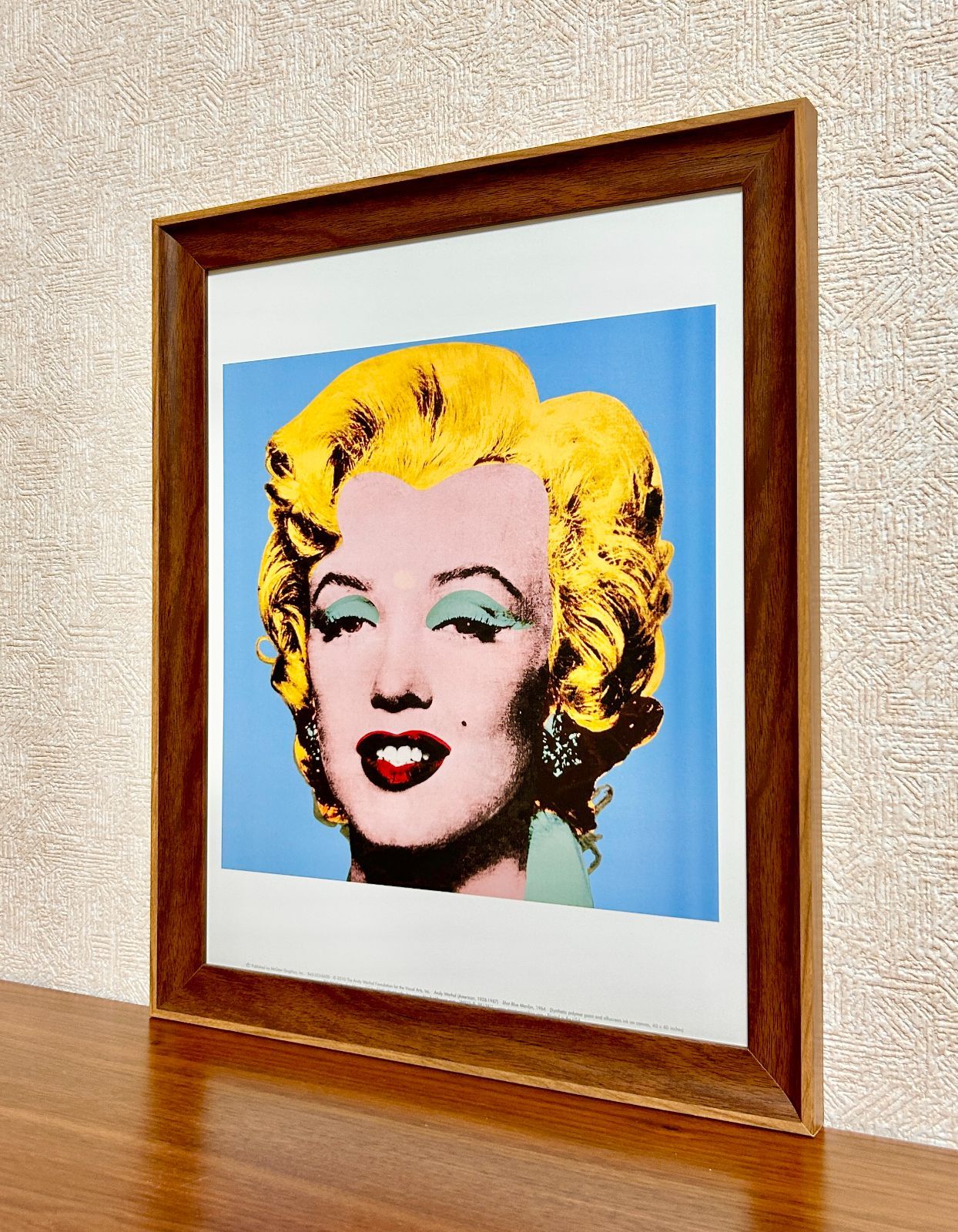 新品☆額縁付アートポスター(BRUCE MCGAW GRAPHICS)☆アンディ