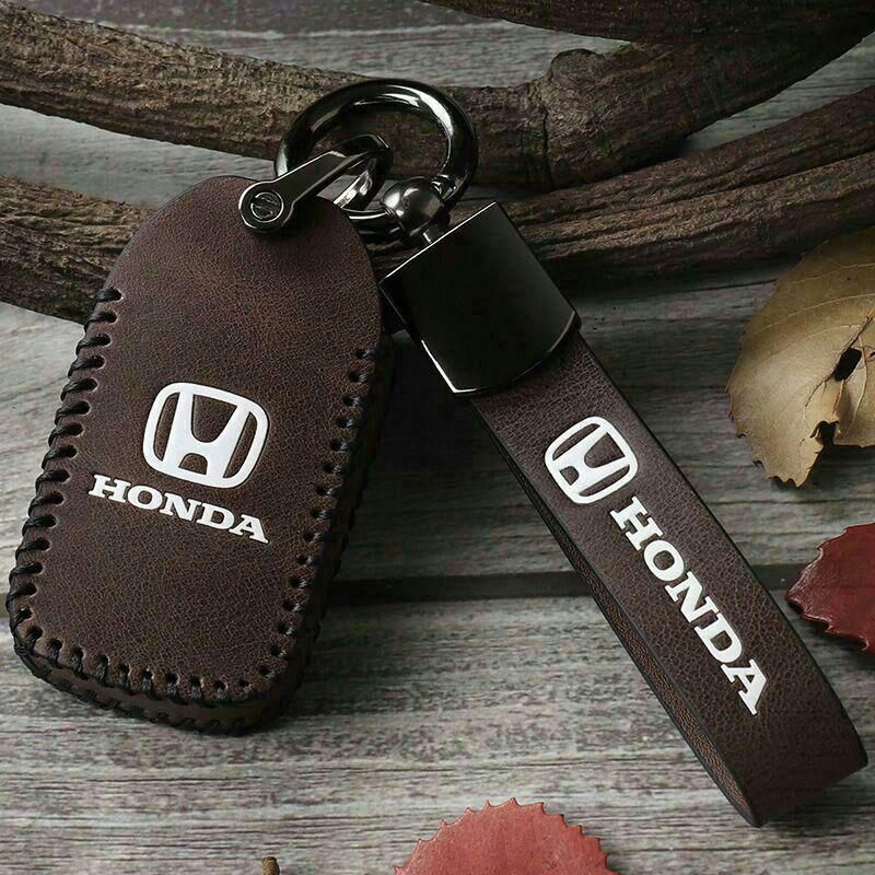 新品 HONDAホンダ キーケース革カバー車フォブカバーハウジング 送料無料2