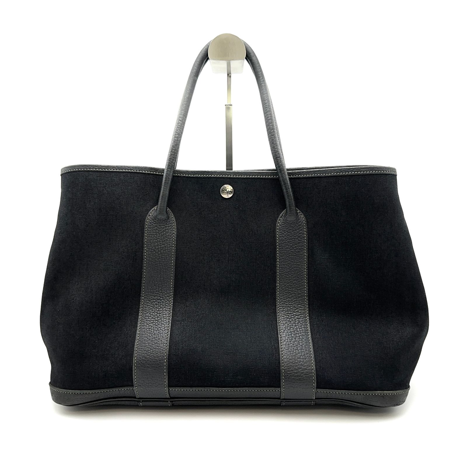 極美品】HERMES エルメス ガーデンパーティー PM 36 キャンバス  