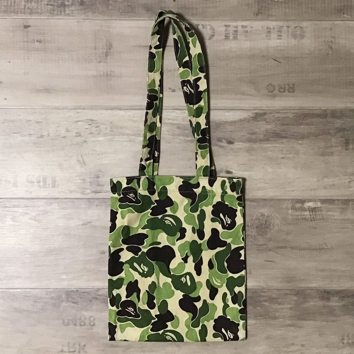 ☆初期☆ ABCカモ ミニ トート バッグ a bathing ape BAPE ABC camo エイプ ベイプ アベイシングエイプ tote bag  NIGO 裏原宿 - メルカリ