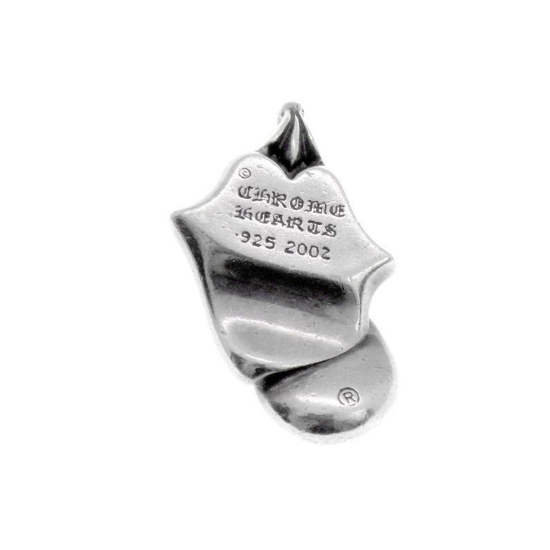  クロムハーツ CHROME HEARTS LIPS TONGUE CHARM リップ アンド タン チャーム シルバー ネックレス トップ 42723 ネックレス アクセサリー