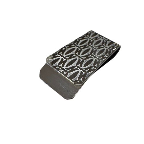 カルティエ マネークリップ　2C Cartier カルティエ マネークリップ 2C メタル シルバー メンズ