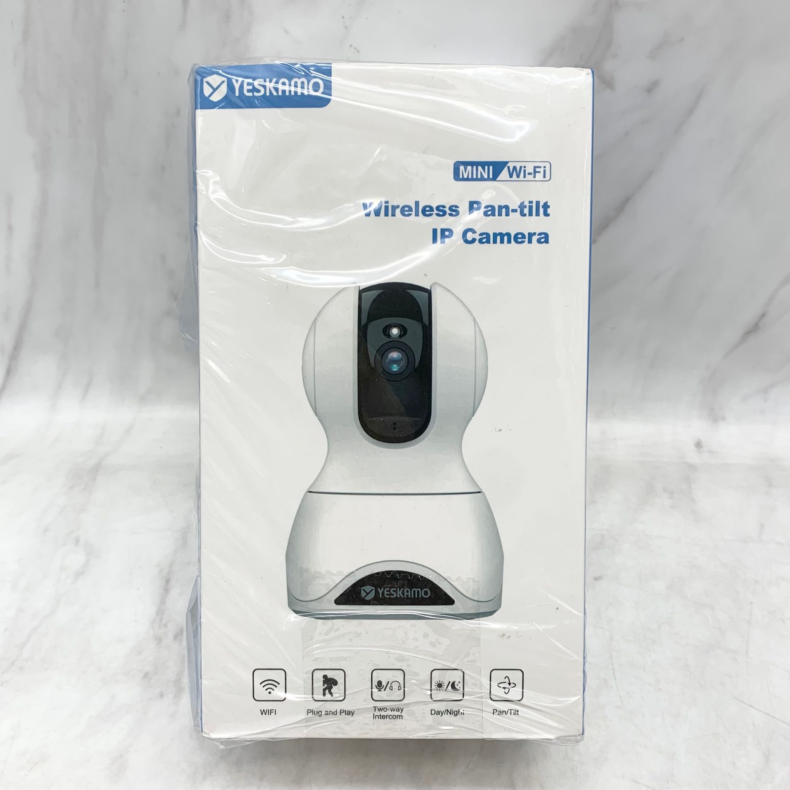 YESKAMO 防犯カメラ　【未使用品】 防犯カメラ設置（YESKAMO／ZS-GX6S）／ソーラーパネル付き電池式