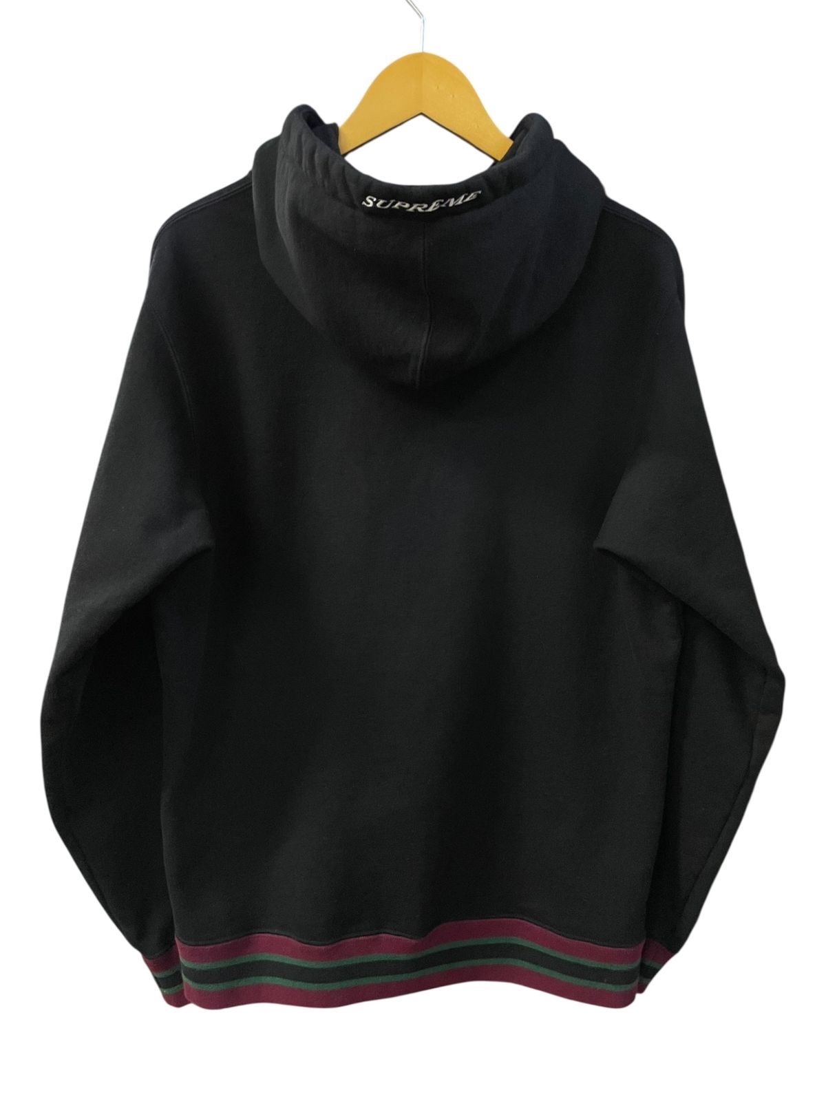 Supreme (シュプリーム)Striped RIB Hooded Sweatshirt フーディー