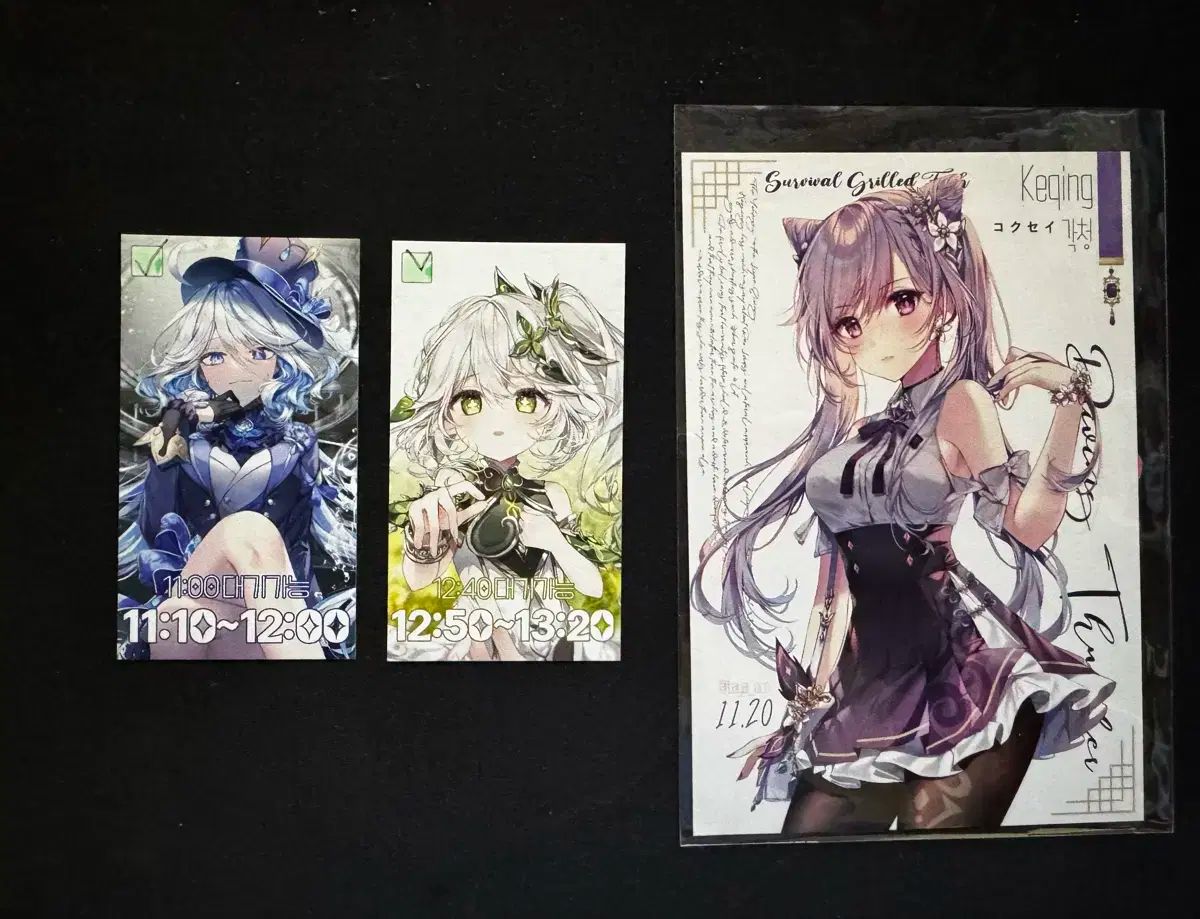 原神 マルシュブング 各オフィス フォトカード トレカ PURINA ナヒーダ ナンバータグ