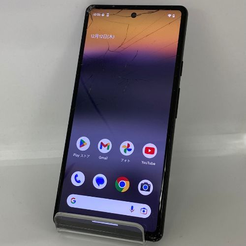 ☆【訳あり品】au Google Pixel 6a 128GB SIMロック解除済 チャコール 