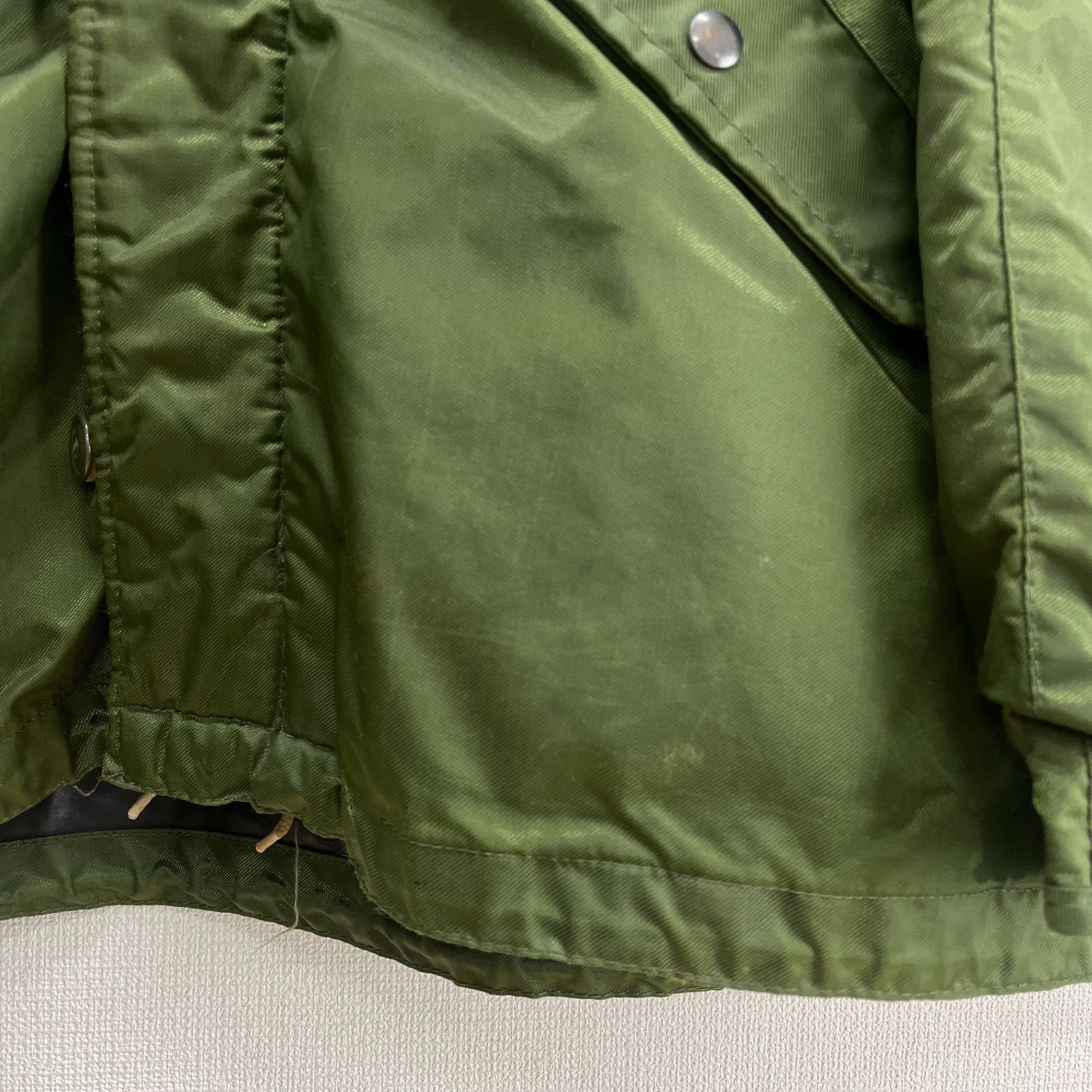 ALPHA INDUSTRIES アルファ 100-83-C-0341 80s 米軍実物 US NAVY A-1 