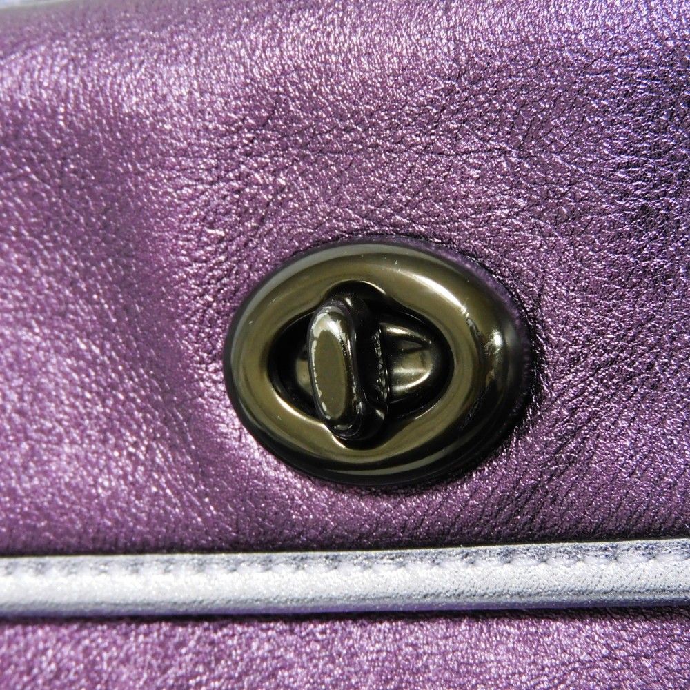 COACH コーチ サファリ トート ターンロック ミニバッグ 2WAY