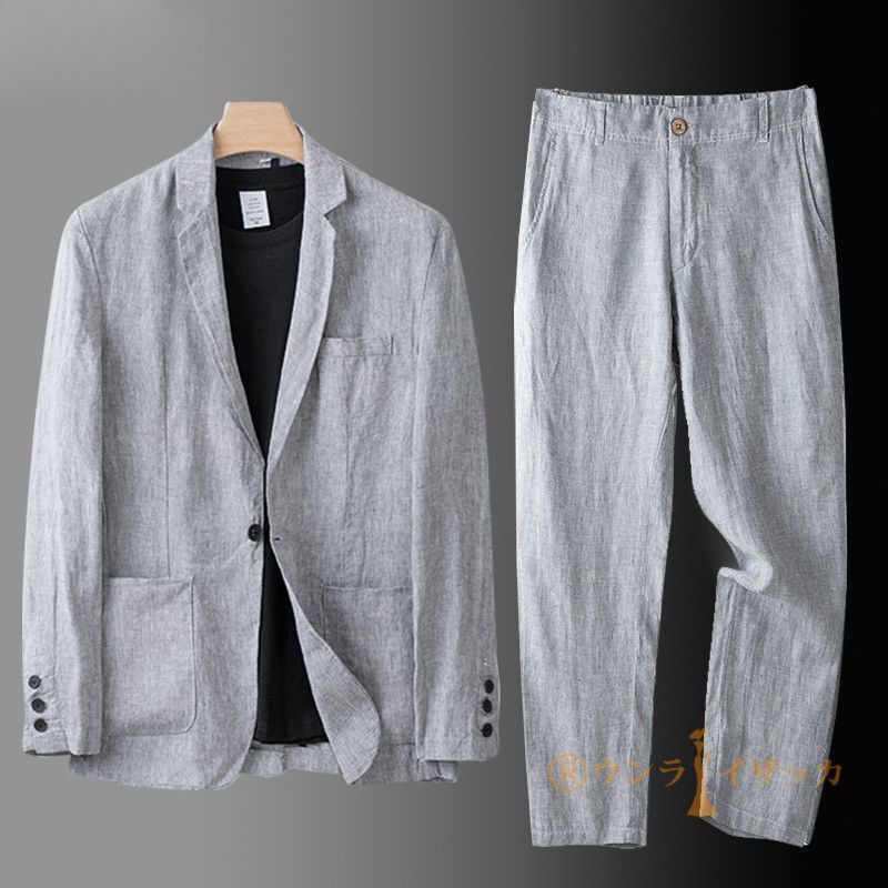 極美品　スーツセレクト　スリーピース　セットアップスーツ　メンズ　リネン　春夏秋 楽天市場】【クリアランスSALE 30%OFF ~8/31 23:59】＼ 春 夏