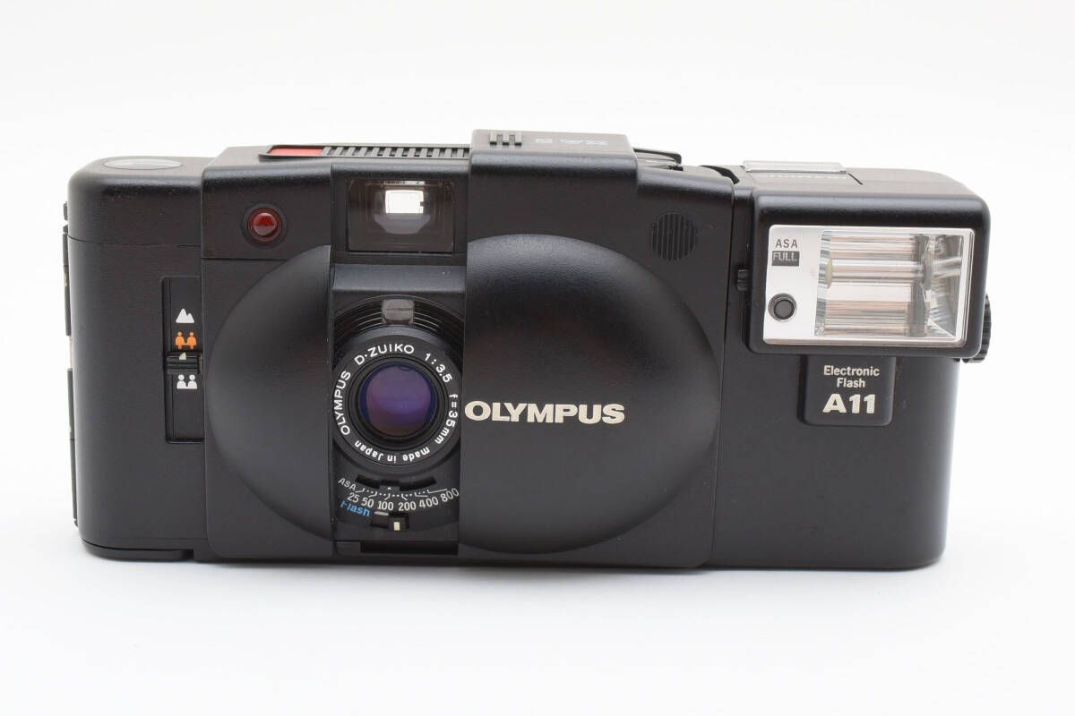 オリンパス OLYMPUS XA 2 D ZUIKO 35 mm F 3 5 A 11 Electronic Flash 811