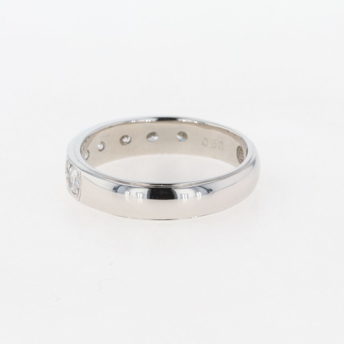 メレダイヤ デザインリング プラチナ 指輪 リング 13号 Pt900 ダイヤモンド レディース 【中古】 - メルカリ