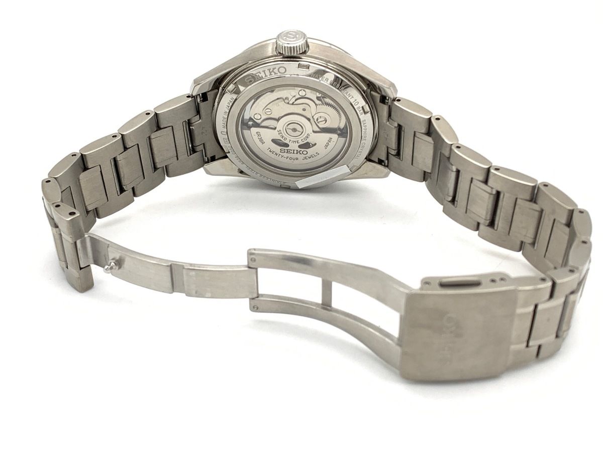 セイコー プレザージュ シルバー SARX097|6R38-00A0 ステンレススティール