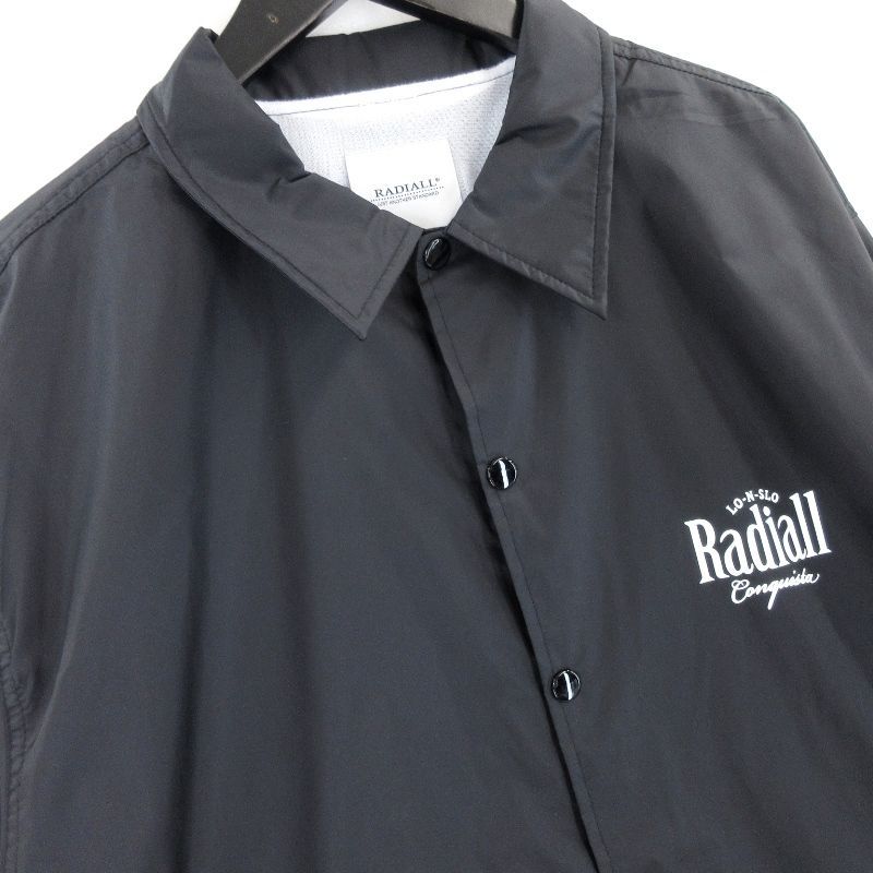 未使用 RADIALL ラディアル ナイロン コーチジャケット RAD-23SS-JK005 BEACH BUM WINDBREAKER JACKET 40oz BEER XL タグ付き20018756