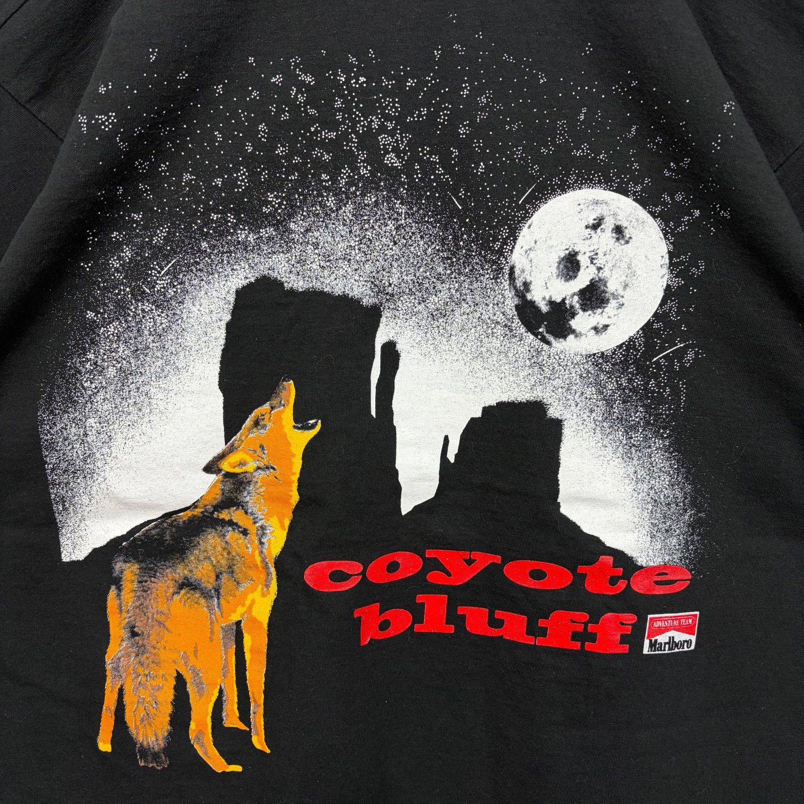 90's VINTAGE Marlboro coyote コヨーテ マルボロ 90s Marlboro T-Shirt coyote | VOSTOK