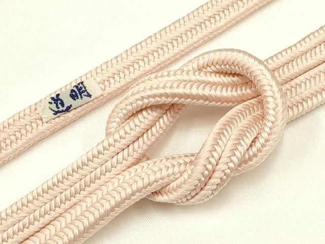 平和屋着物● 上 有職組紐道明 帯締め 冠組 一斤染色 宮内庁御用 国立博物館御用 東京芸術大学御用 AABA9961ay