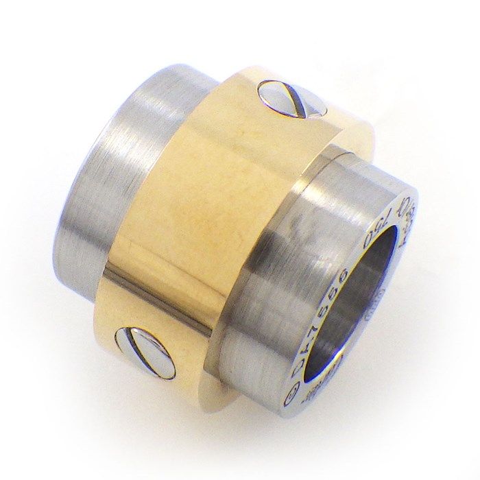 カルティエ Cartier ペンダントトップ サントス100 K18YG SS カルティエ Cartier】ペンダントトップ サントス100 K18YG SS