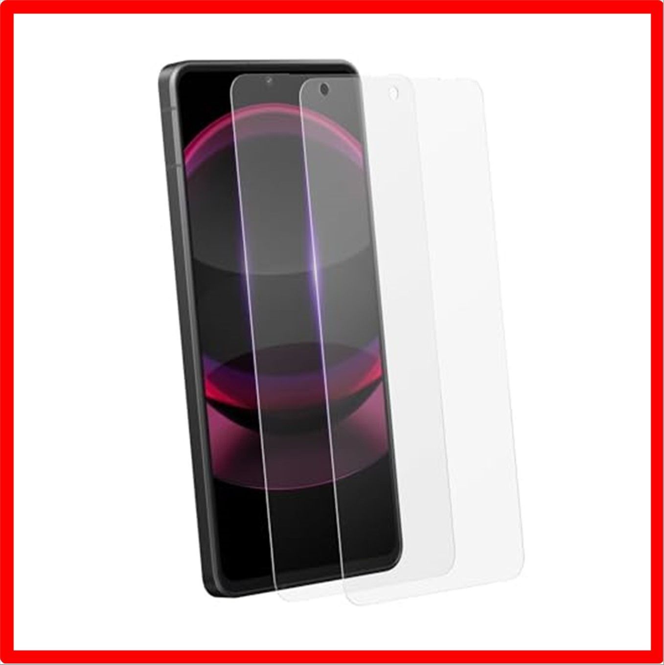 【匿名配送】 HD-2枚セット_Aquos R8 Pro prance【指紋認証対応】Aquos R8 Pro ガラスフィルム アクオス R8 プロ 強化 保護