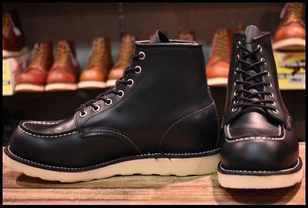 8.5D 美品 07年】レッドウィング 8130 アイリッシュセッター 黒 