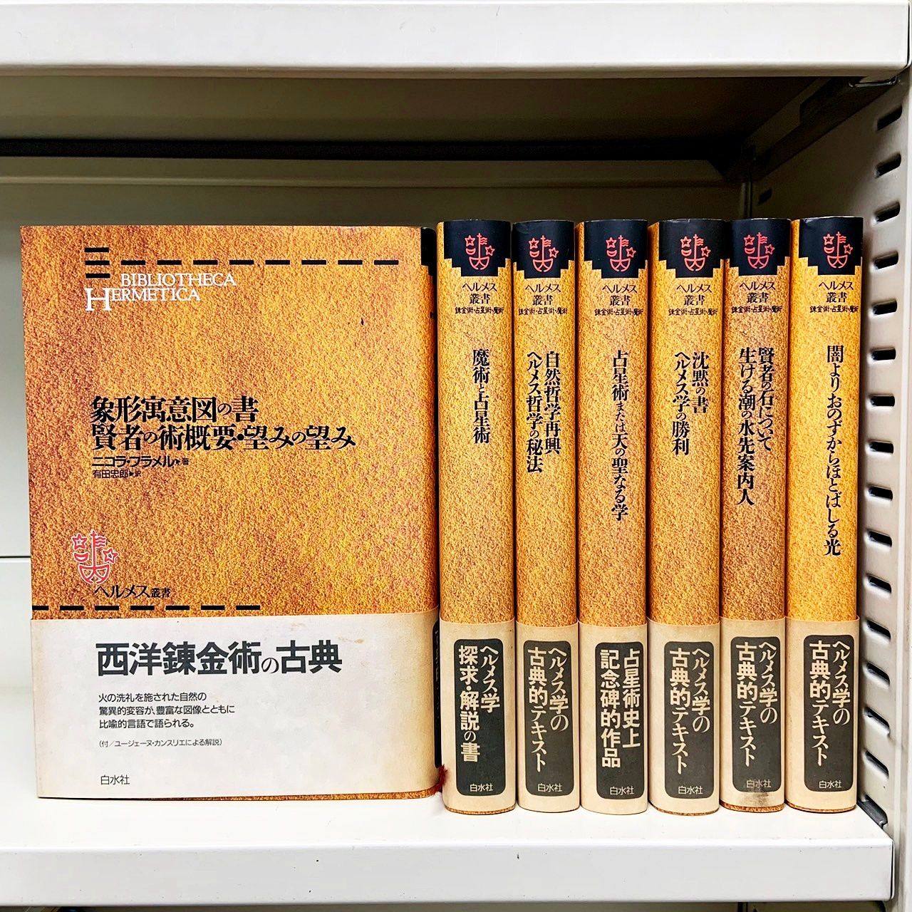 ヘルメス叢書　ヘルメス哲学の秘法　他4冊 ヘルメス叢書 ヘルメス哲学の秘法 他4冊