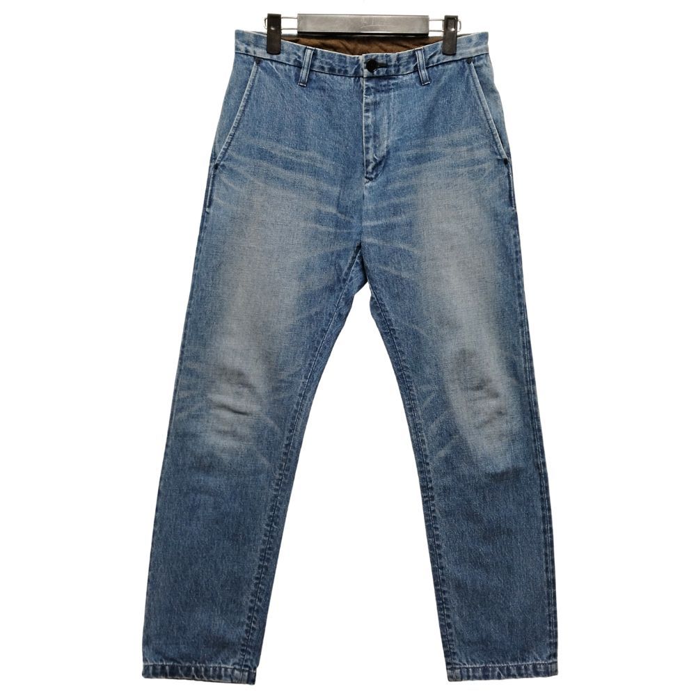BRU NA BOINNE ブルーナボイン 品番 7353-2 加工デニムパンツ 赤耳 インディゴ サイズ1 正規品 / 50986